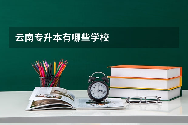云南专升本有哪些学校