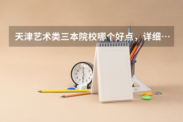 天津艺术类三本院校哪个好点，详细……