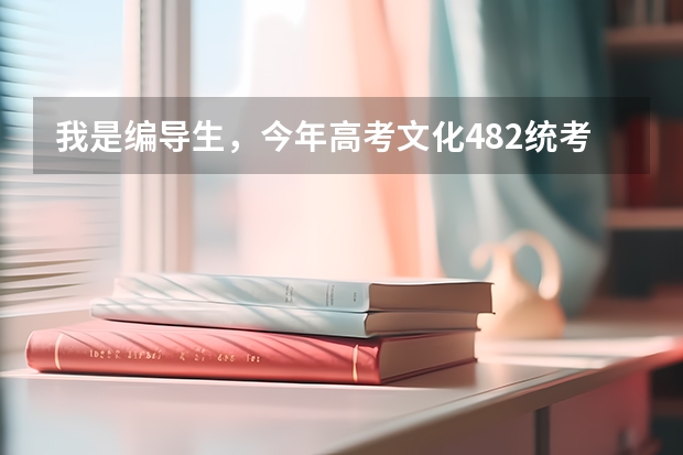 我是编导生，今年高考文化482统考专业202，想问一下如何填征集志愿录取几率才能更大