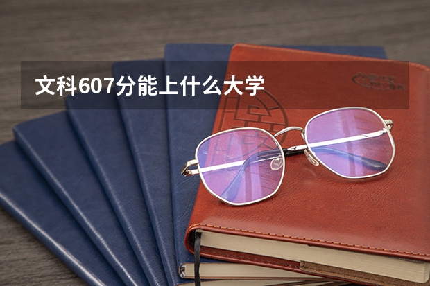 文科607分能上什么大学