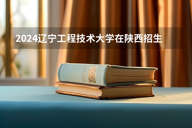 2024辽宁工程技术大学在陕西招生计划 招多少人