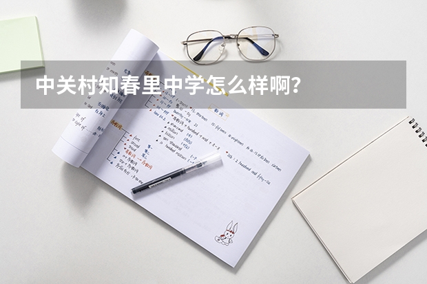 中关村知春里中学怎么样啊？
