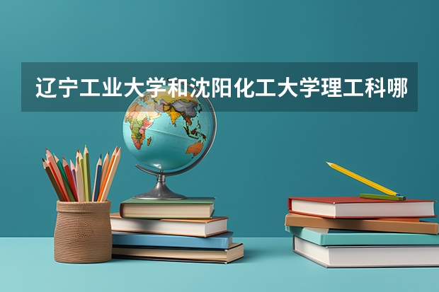 辽宁工业大学和沈阳化工大学理工科哪个好