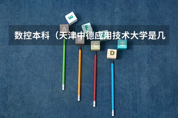 数控本科（天津中德应用技术大学是几本？）