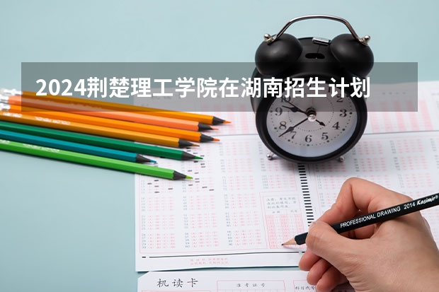 2024荆楚理工学院在湖南招生计划 招多少人
