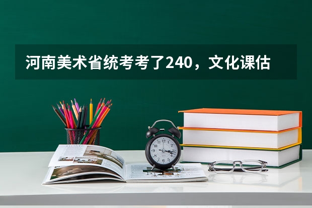 河南美术省统考考了240，文化课估计400左右，报省内哪个二本好走？