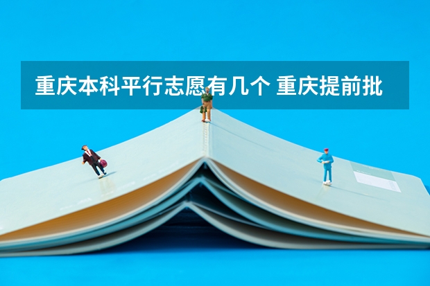 重庆本科平行志愿有几个 重庆提前批b段可以报几个学校