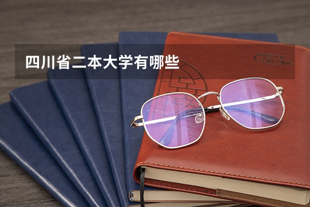 四川省二本大学有哪些