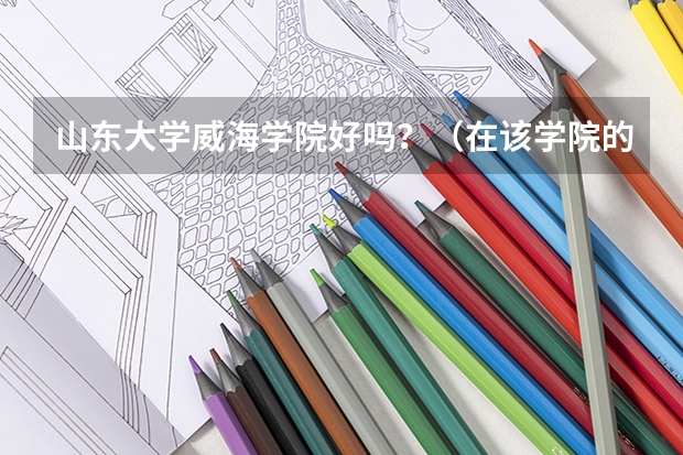 山东大学威海学院好吗？（在该学院的进）