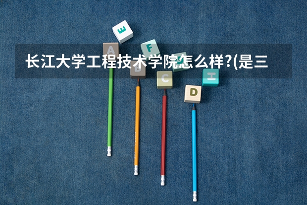 长江大学工程技术学院怎么样?(是三本)湖北荆州市怎么样?