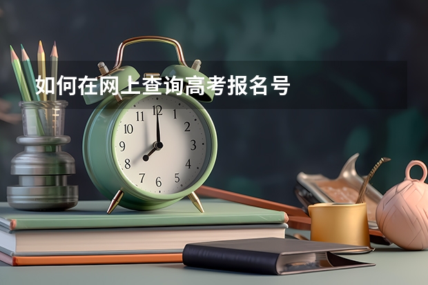 如何在网上查询高考报名号