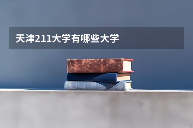 天津211大学有哪些大学