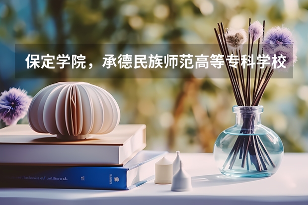 保定学院，承德民族师范高等专科学校，河北传媒学院播音主持专业的专业分数线 河北保定学院专接本分数线