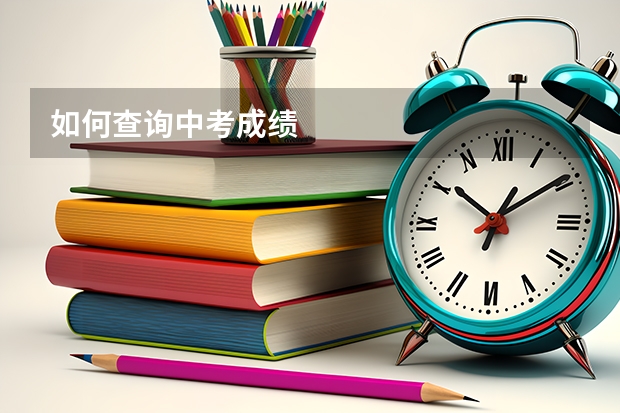 如何查询中考成绩