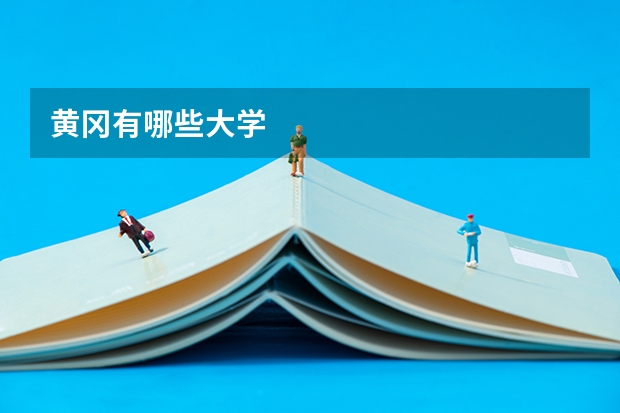 黄冈有哪些大学