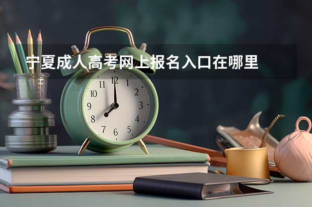 宁夏成人高考网上报名入口在哪里