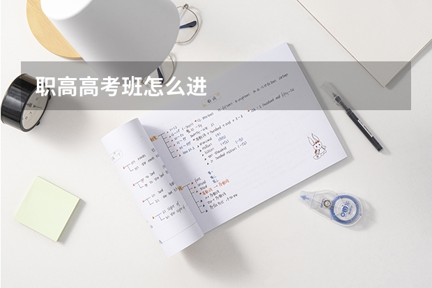 职高高考班怎么进