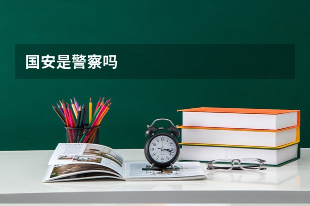 国安是警察吗