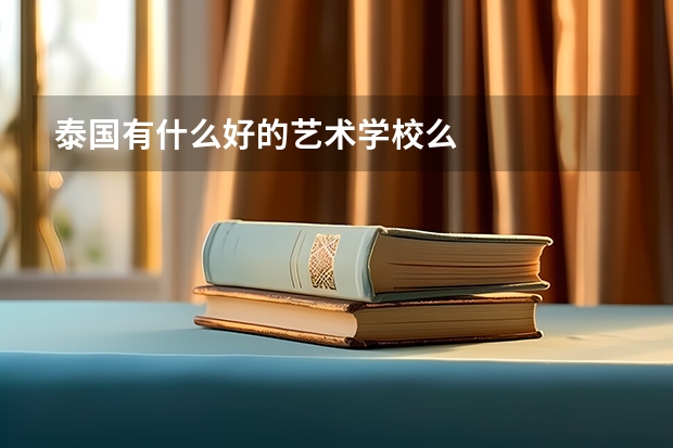 泰国有什么好的艺术学校么