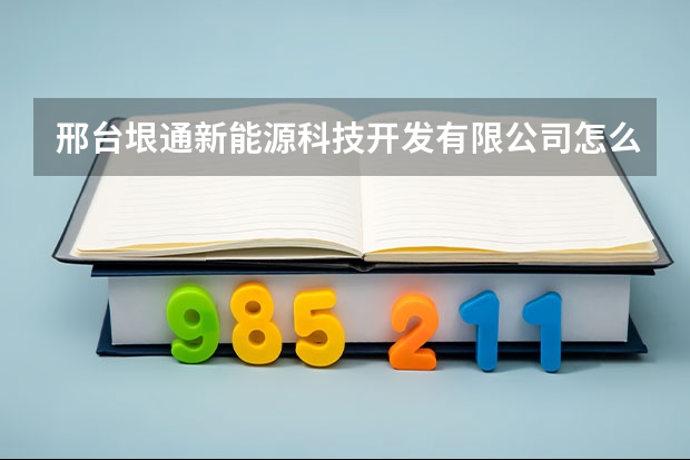 邢台垠通新能源科技开发有限公司怎么样