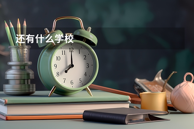 还有什么学校