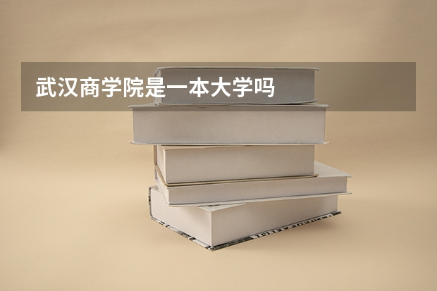 武汉商学院是一本大学吗