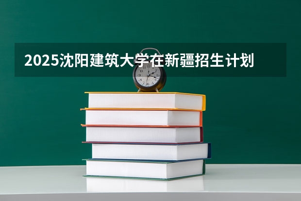 2025沈阳建筑大学在新疆招生计划预测 大概招多少人