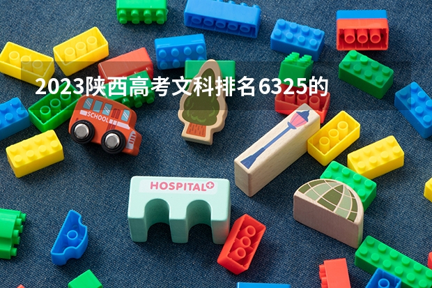 2023陕西高考文科排名6325的考生报什么大学好 学校往年录取分数线