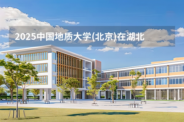 2025中国地质大学(北京)在湖北招生计划 大概招多少人