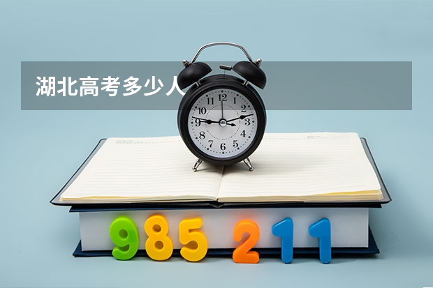 湖北高考多少人