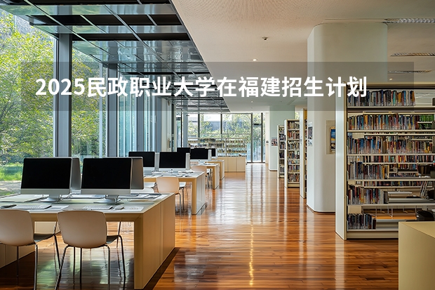 2025民政职业大学在福建招生计划 大概招多少人（2026参考）