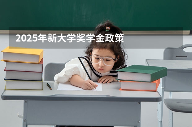 2025年新大学奖学金政策