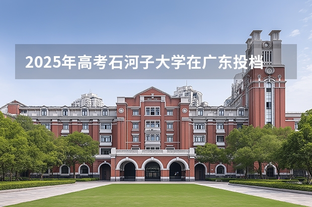 2025年高考石河子大学在广东投档分数线介绍