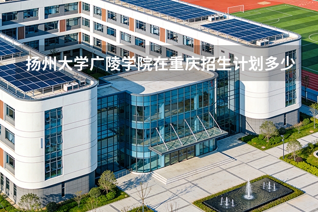 扬州大学广陵学院在重庆招生计划多少人（2026参考）