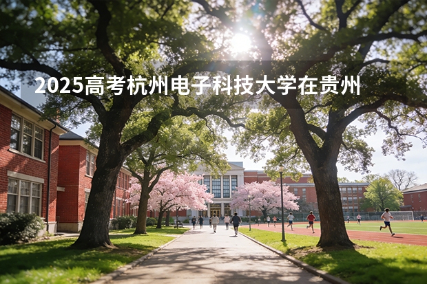 2025高考杭州电子科技大学在贵州批次线差（2026参考）