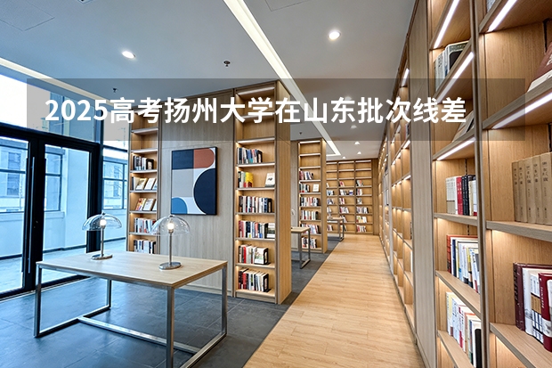 2025高考扬州大学在山东批次线差（2026参考）