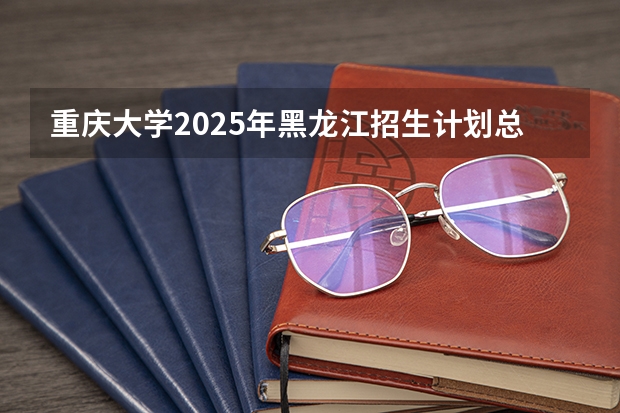重庆大学2025年黑龙江招生计划总览（2026高考志愿参考）