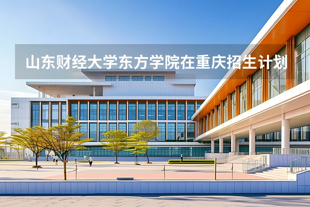 山东财经大学东方学院在重庆招生计划多少人（2026参考）
