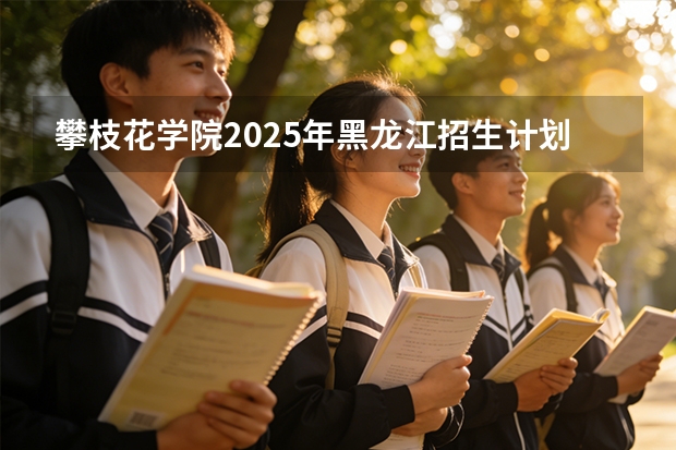 攀枝花学院2025年黑龙江招生计划总览（2026高考志愿参考）