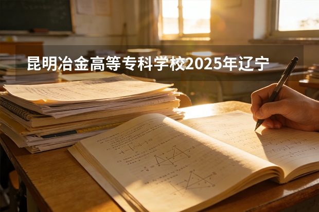 昆明冶金高等专科学校2025年辽宁招生计划总览（2026高考志愿参考）