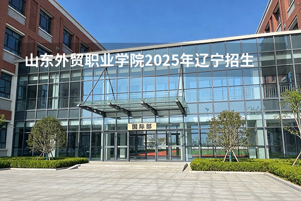 山东外贸职业学院2025年辽宁招生计划总览（2026高考志愿参考）