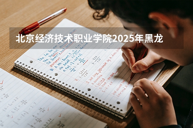 北京经济技术职业学院2025年黑龙江招生计划总览（2026高考志愿参考）