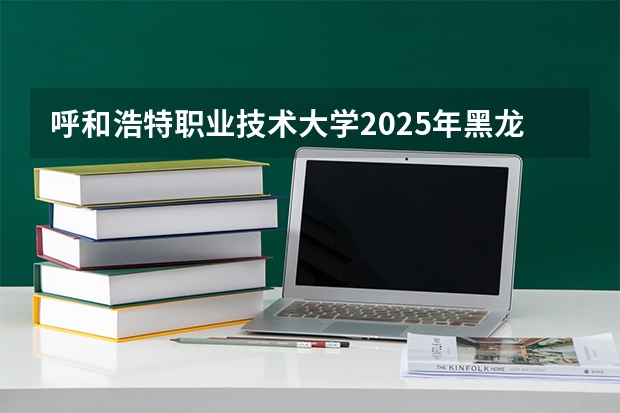 呼和浩特职业技术大学2025年黑龙江招生计划总览（2026高考志愿参考）