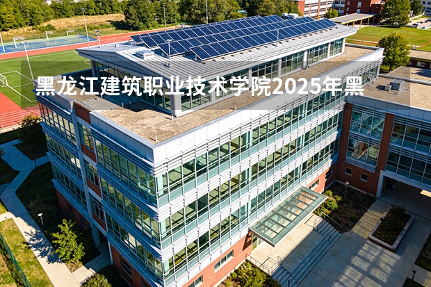 黑龙江建筑职业技术学院2025年黑龙江招生计划总览（2026高考志愿参考）