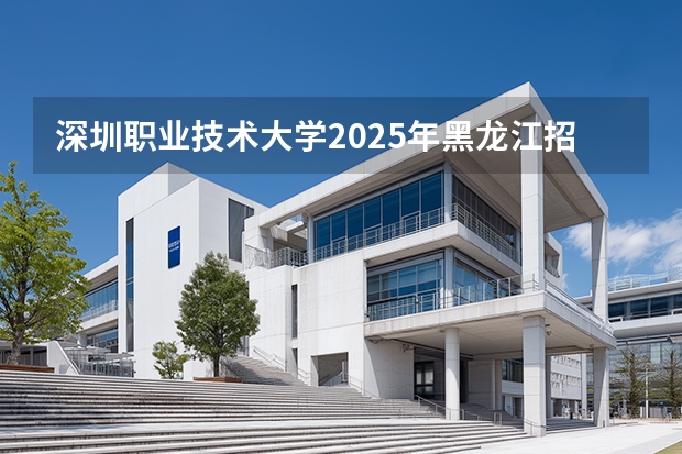 深圳职业技术大学2025年黑龙江招生计划总览（2026高考志愿参考）
