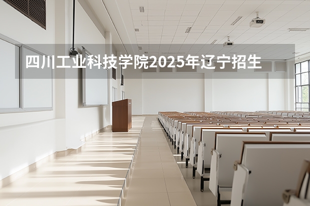 四川工业科技学院2025年辽宁招生计划总览（2026高考志愿参考）