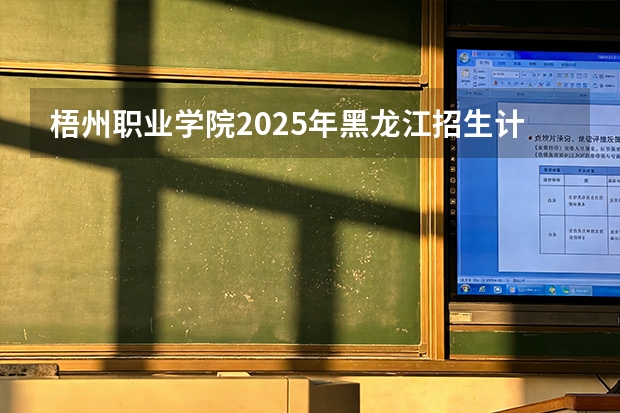 梧州职业学院2025年黑龙江招生计划总览（2026高考志愿参考）