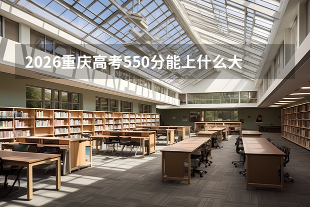 2026重庆高考550分能上什么大学？211及一流学科高校优选