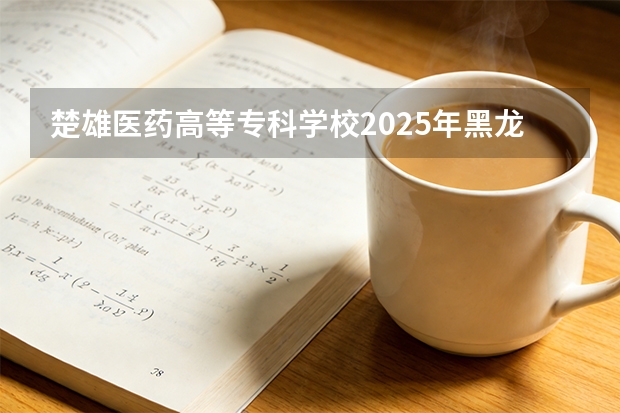 楚雄医药高等专科学校2025年黑龙江招生计划总览（2026高考志愿参考）