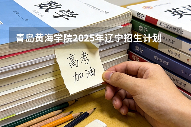 青岛黄海学院2025年辽宁招生计划总览（2026高考志愿参考）